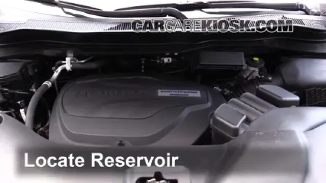 2017 Honda Ridgeline RTL 3.5L V6 Líquido limpiaparabrisas Agregar líquido